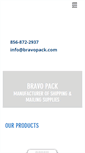 Mobile Screenshot of bravopack.com